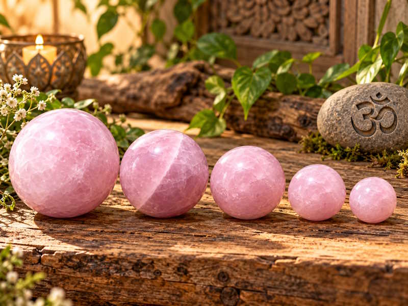 Esfera Cuarzo Rosa